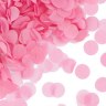 Конфетти Круги Розовый, бумага тишью