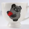 Кофейная пара Quinsberry «Винни Пух», чашка 220 мл, фарфор, белая Кофейная пара Quinsberry «Винни Пух», чашка 220 мл, фарфор, белая