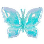 Фигура, Бабочка (надув воздухом), Голубой, Хамелеон