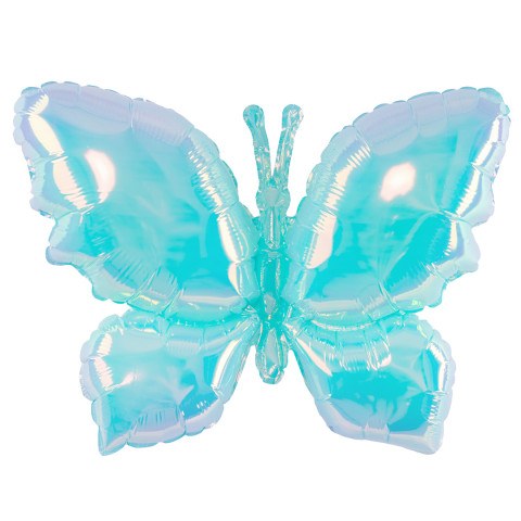 Фигура, Бабочка (надув воздухом), Голубой, Хамелеон