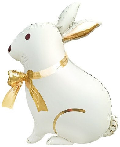 Фигура, Зайка с золотым бантиком, Сатин