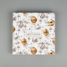Коробка подарочная «Белая роскошь», Новый год, квадрат #нг
