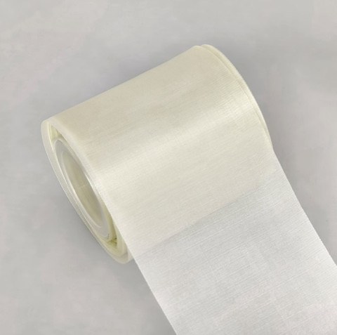 Лента капроновая Жемчужный перелив, Кремовый