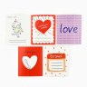 Открытки-мини в коробке с местом для подписи «Любовь»