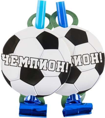 Карнавальные язычки гудки, Футбол
