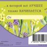 Конверт для денег Прекрасной жизни… Полевые цветы