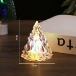 Светодиодная новогодняя свеча "Елочка" холодный свет