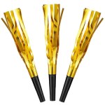 Карнавальные гудки, Шумчики, Золото, Металлик