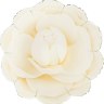 Фигура Цветок, Камелия, Кремовый