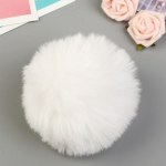 Помпон искусственный мех «Белый»