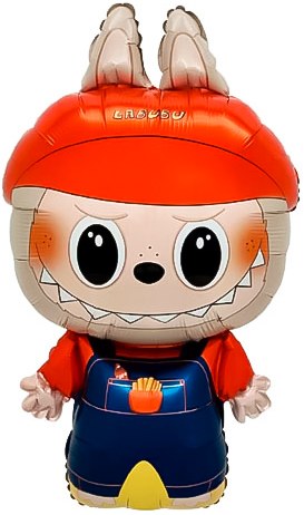 Мини-фигура с клапаном, Плюшевый эльф в красном комбинезоне