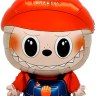 Мини-фигура с клапаном, Плюшевый эльф в красном комбинезоне