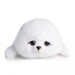 Мягкая игрушка нерпа Байкал, с ресницами, Байкальские сувениры
