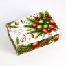 Коробка подарочная "Ёлочные игрушки", прямоугольник #нг