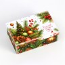 Коробка подарочная "Ёлочные игрушки", прямоугольник #нг