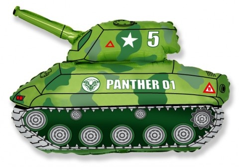 FM Фигура Танк Зеленый Panther 01