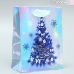 Пакет ламинированный вертикальный «Счастья в Новом году» #нг