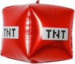 Куб, Пиксели, TNT, Красный