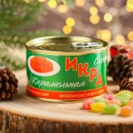 Карамель леденцовая "Монпансье. Сахарная икра", в консервной банке