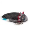 Мягкая игрушка с подвесом Аксолотль, серый