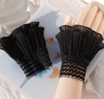 Манжеты для карнавального костюма Черные