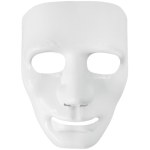 Карнавальная маска, Кабуки (человек без эмоций), Белый