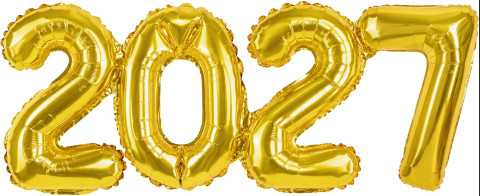 Цифра с клапаном 2027, Золото