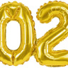 Цифра с клапаном 2027, Золото