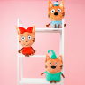 Игрушка подушка "Три Кота" Карамелька