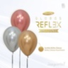 S Зеркальные шары Рефлекс Ассорти Де люкс/ Reflex Assorted Deluxe, хром