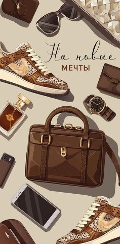 Конверт для денег На новые мечты, Мужские аксессуары в коричневых оттенках