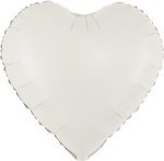 Сердце, Белый, Сатин