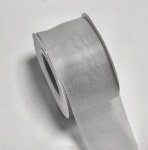 Лента декоративная Сияние Серебристый