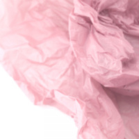 Бумага упаковочная тишью, Нежно-розовая