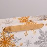 Пакет подарочный новогодний ламинированный «Волшебные снежинки» #нг