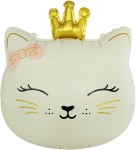 Фигура, Кошечка Принцесса, Кремовый, Сатин