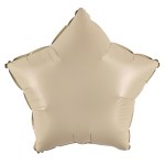 Микро-звезда с клапаном, Кремовый, Сатин