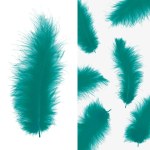 Перья, Премиум, Изумруд