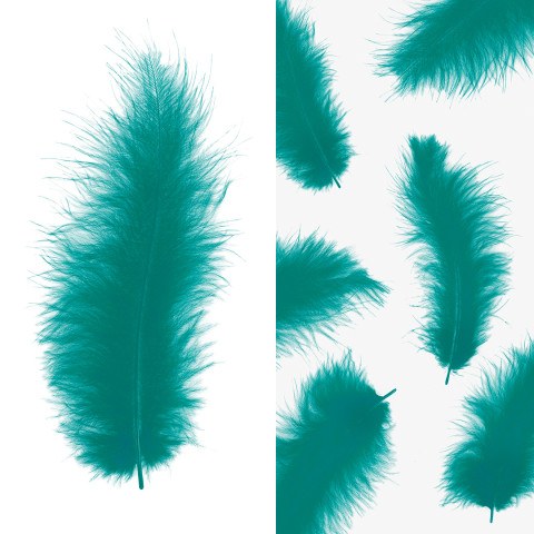 Перья, Премиум, Изумруд