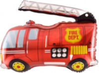 Фигура Пожарная машина, Красный