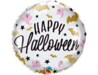 РАСПРОДАЖА! Шар Круг  Halloween Гламур Летучие Мыши и Привидения хэллоуин