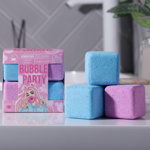 Набор бурлящих кубиков Bubble party
