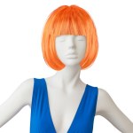 Парик карнавальный, Каре, Оранжевый