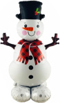 Фигура на подставке, Снеговик #нг