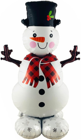 Фигура на подставке, Снеговик #нг