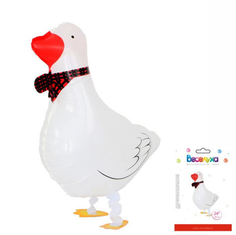 Ходячая фигура Гусь на ножках в упаковке / Duck
